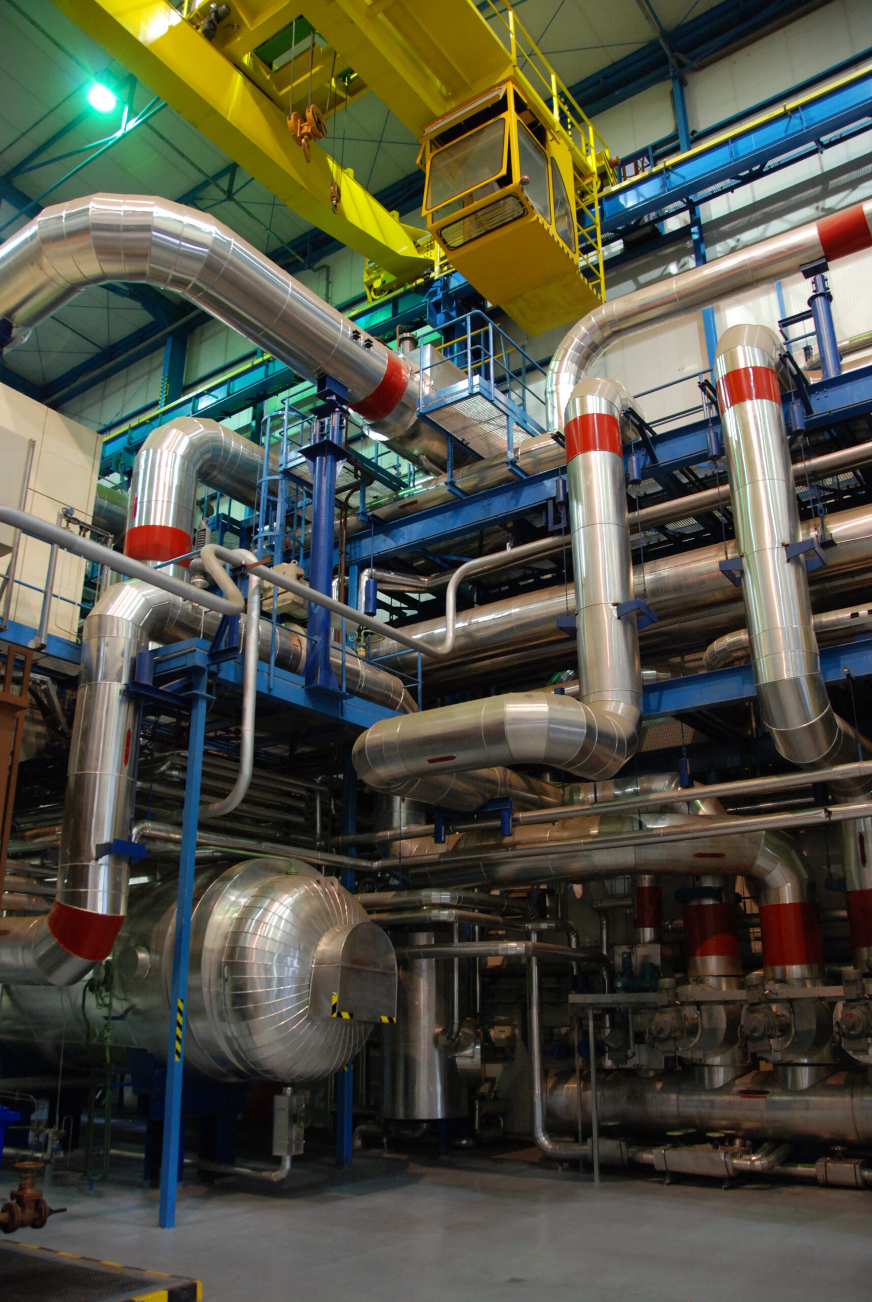 Technical insulation in an industrial plant